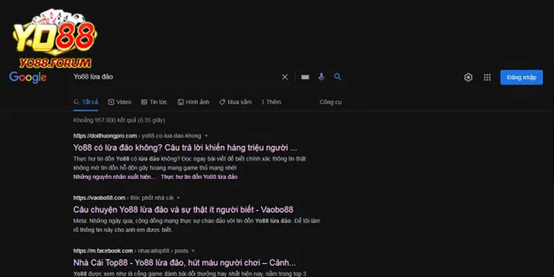 Yo88 Lừa Đảo – Giải Mã Sự Thật Thông Tin Gây Xôn Xao Dư Luận